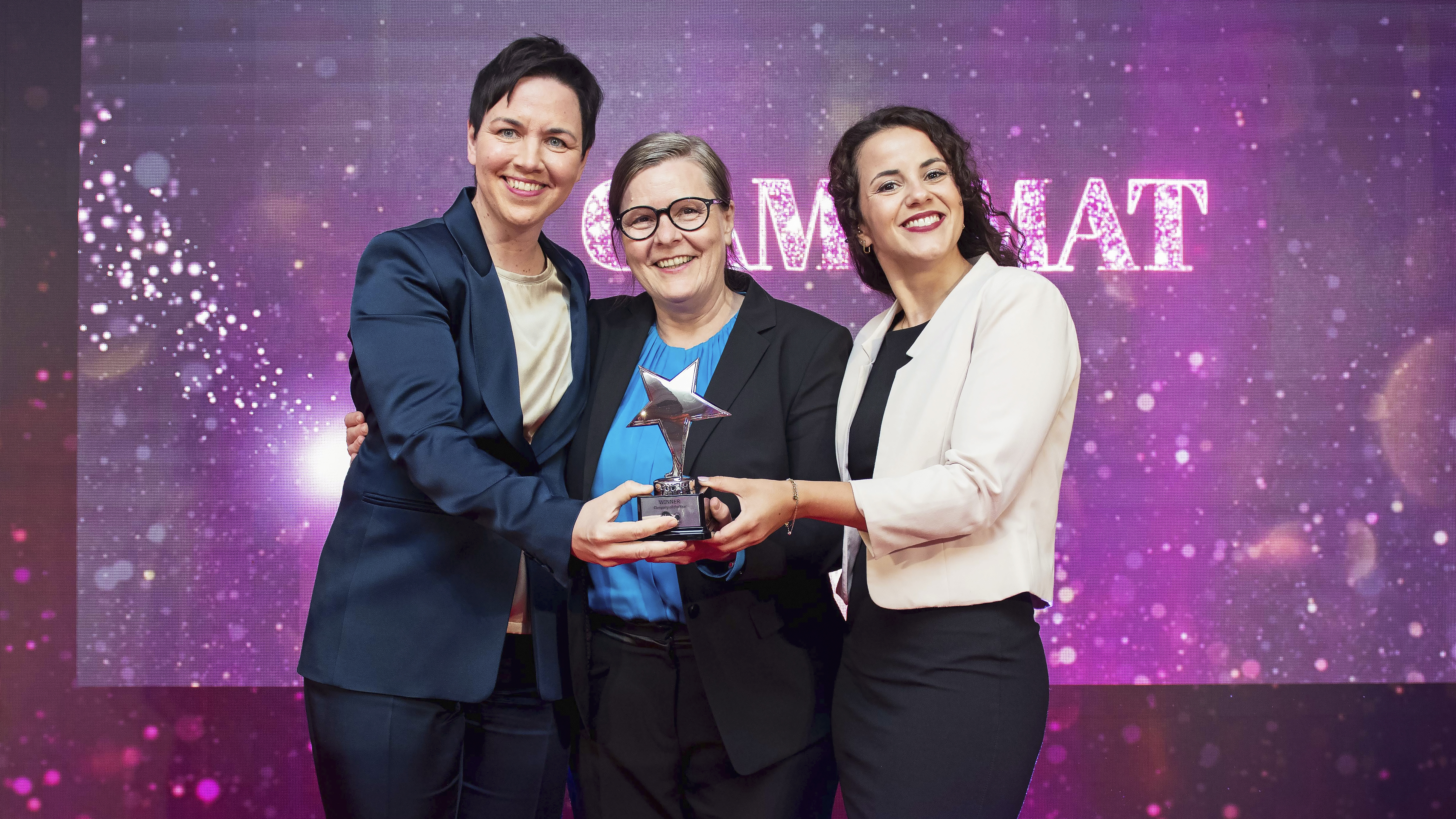 GAMOMAT named Company of the Year at the esteemed Women in Gaming Diversity Awards