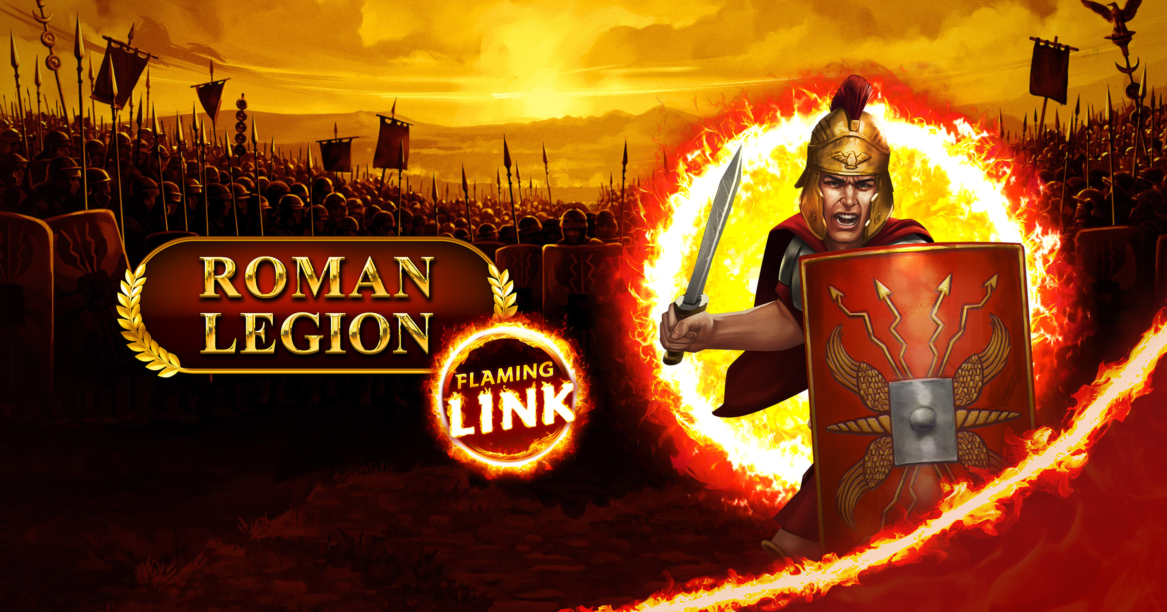 Roman Legion Flaming Link